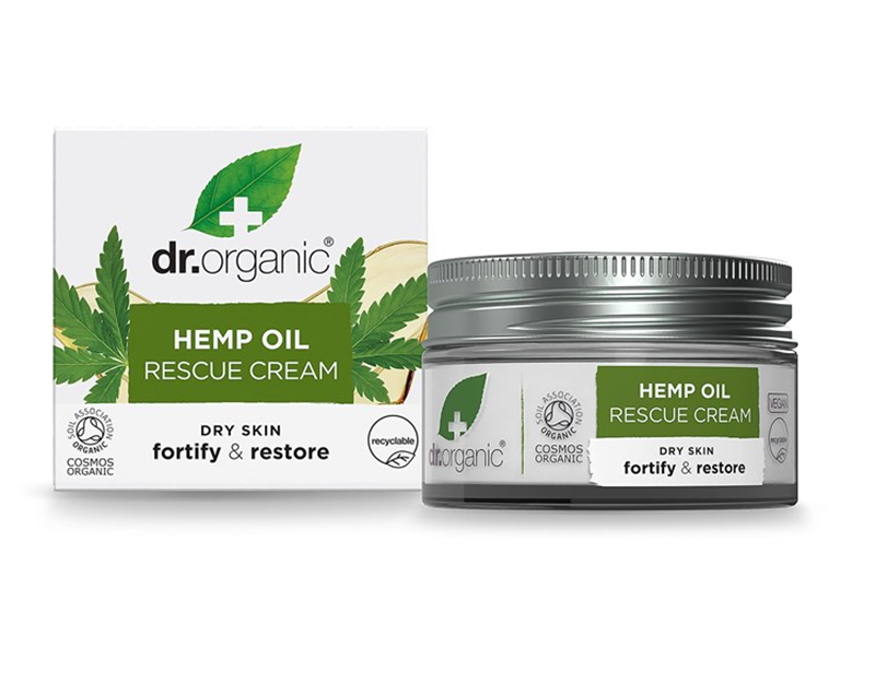 Dr Organic Hemp Oil Rescue Cream