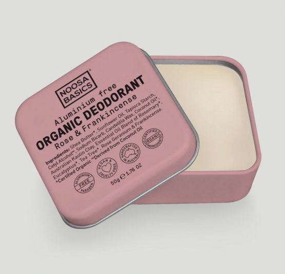Noosa Basics cream deodorant tin