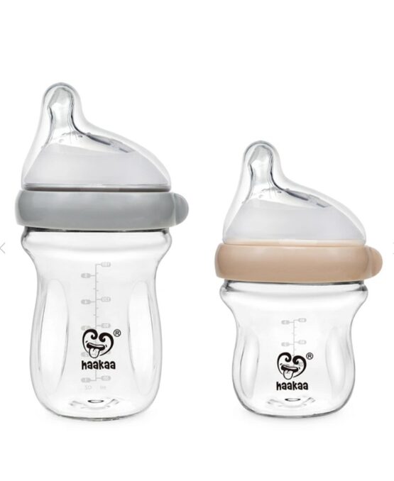 Haakaa Glass baby bottle