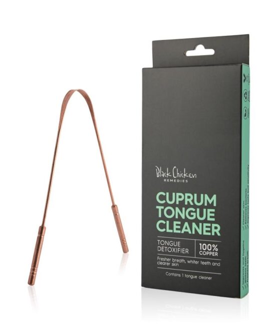 Black Chicken copper tongue cleaner