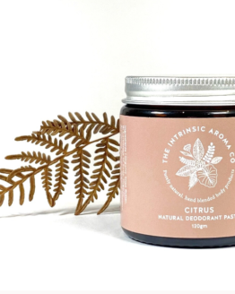 The Intrinsic Aroma Citrus natural deodorant paste
