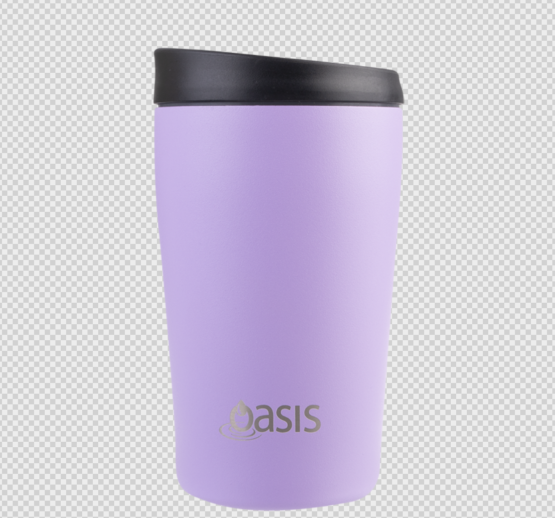 Lavender Stainless Steel Travel Cup Oasis