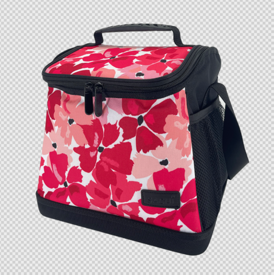 Sachi weekender insulated tote Red Poppies
