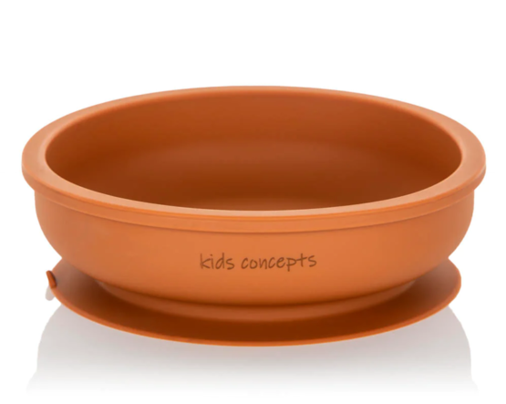 Spiced Pumpkin Suction Bowl Kids Concepts