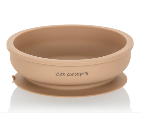 Taupe Suction Bowl Kids Concepts
