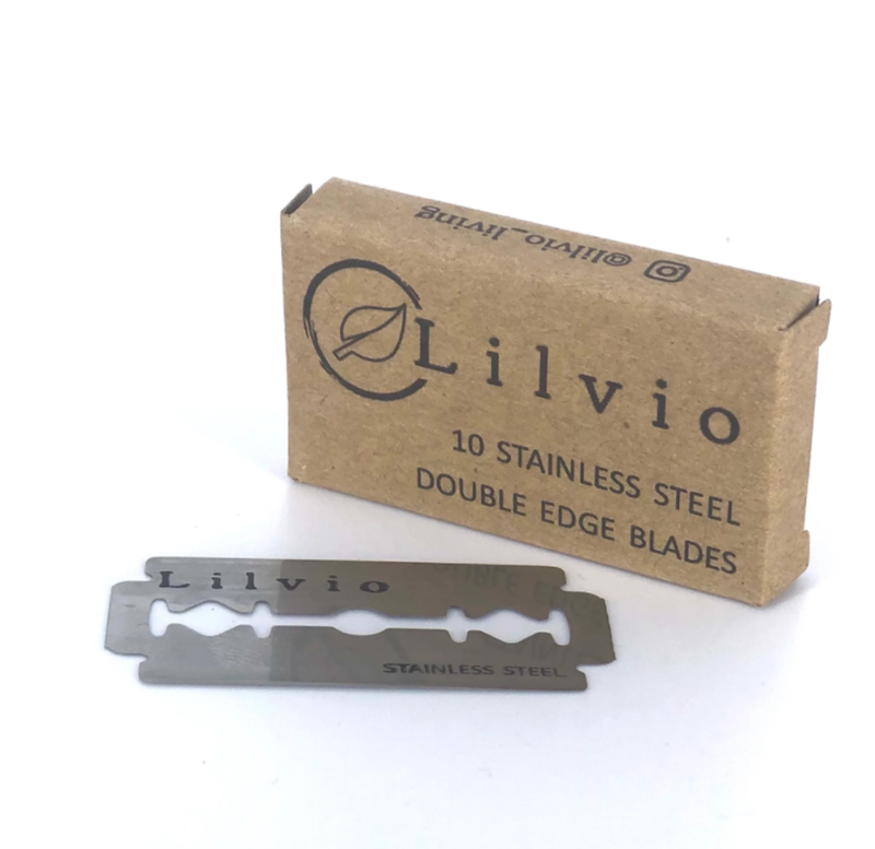 Lilvio stainless steel razor blades
