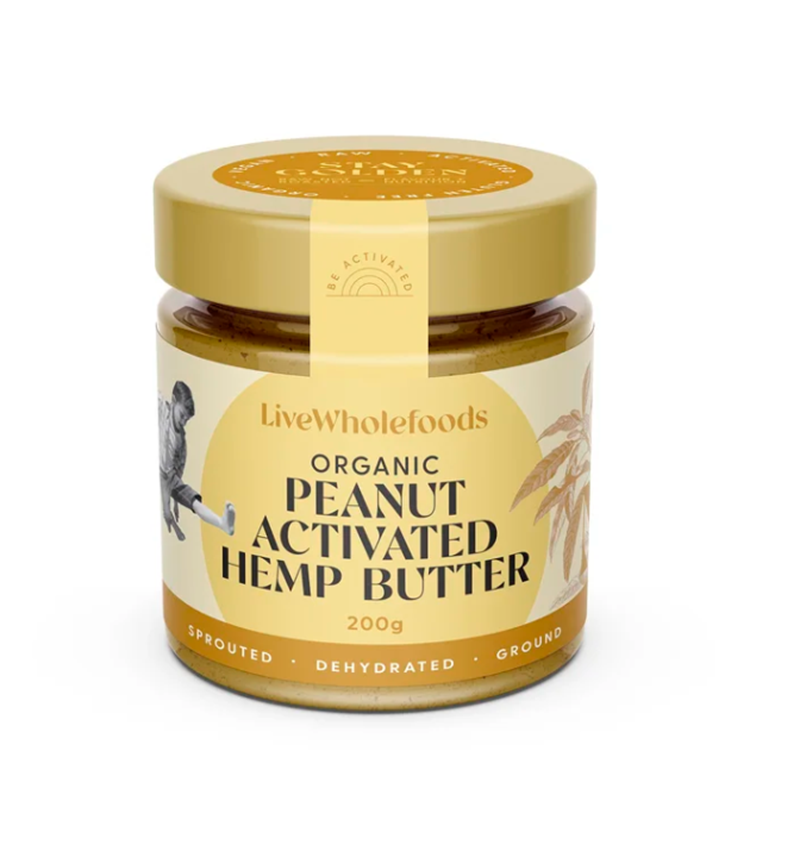 organic peanut and hemp butter